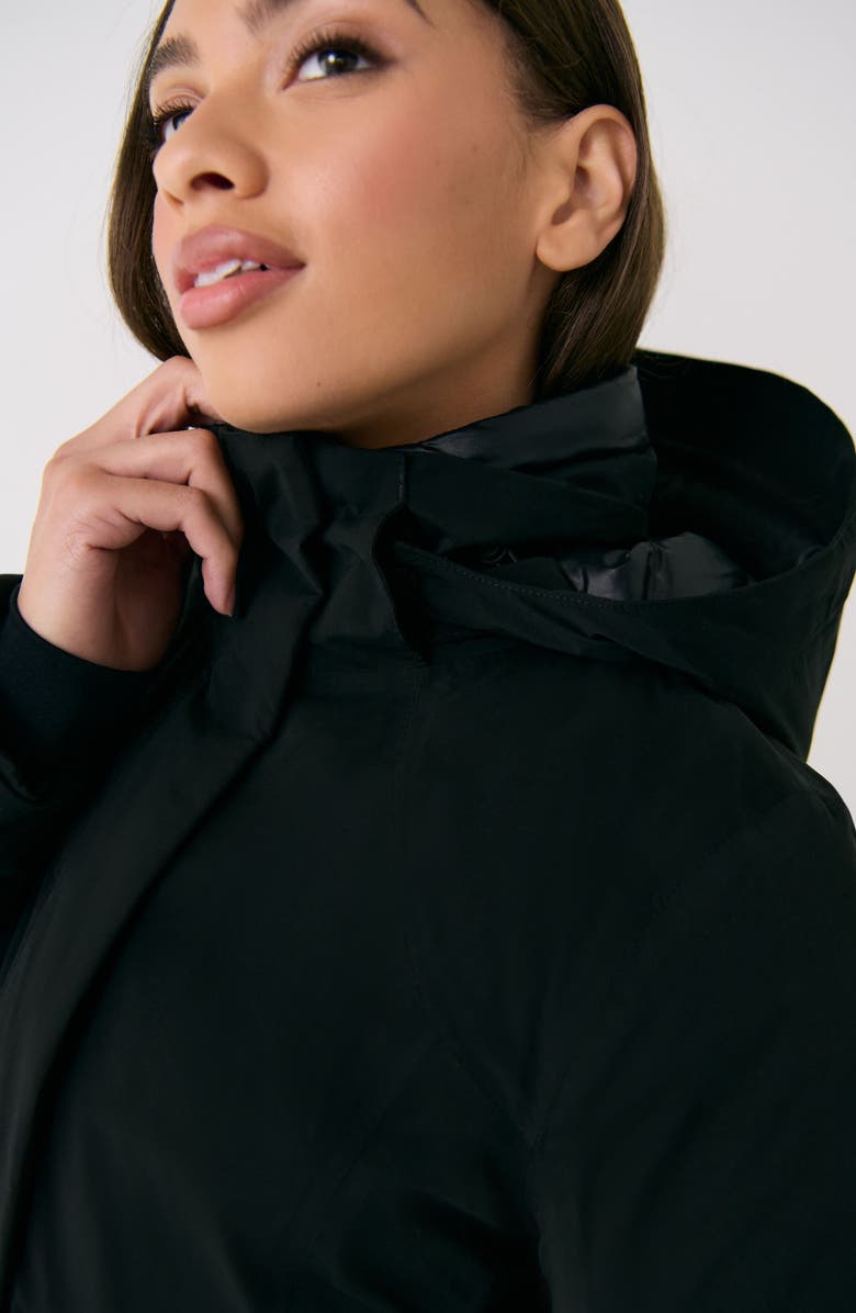 Lole Premium Waterproof Hooded 600 Fill Power Down Jacket, Alternate, color, 