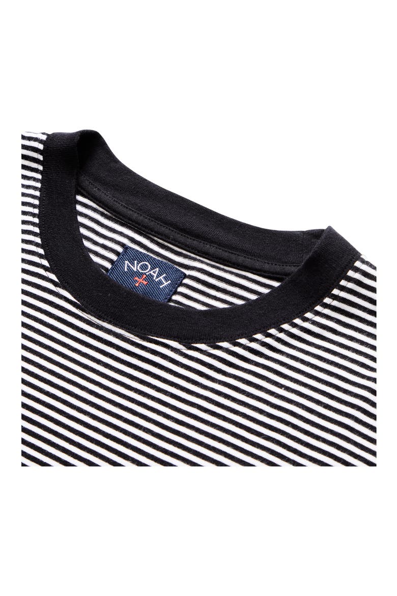 Stripe Pocket T-Shirt, Alternate, color, BLACK