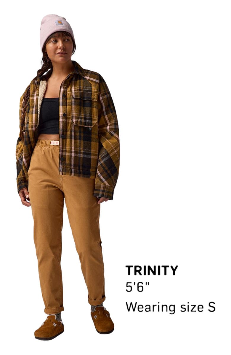 Backcountry Venture Pile-Fleece Lined Flannel Jacket - Women
s, Alternate, color,