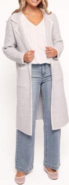 Petal & Pup Katia Contrast Trim Sweater Coat