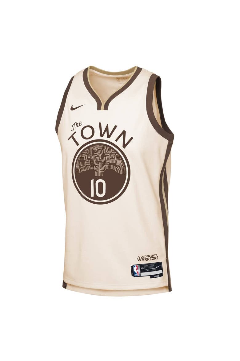 Youth Nike Jimmy Butler III Tan Golden State Warriors 2025/26 City Edition Swingman Jersey, Alternate, color, Tan