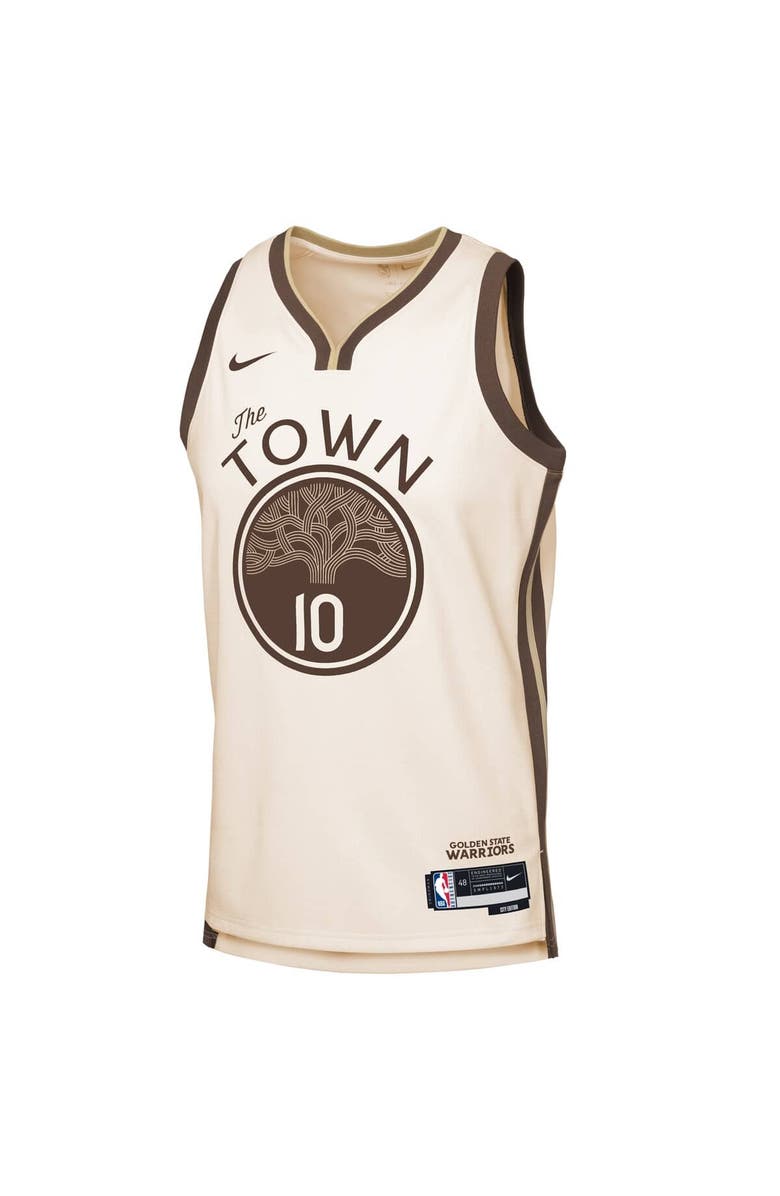 Nike Youth Nike Jimmy Butler III Tan Golden State Warriors 2025/26 City Edition Swingman Jersey, Alternate, color, Tan