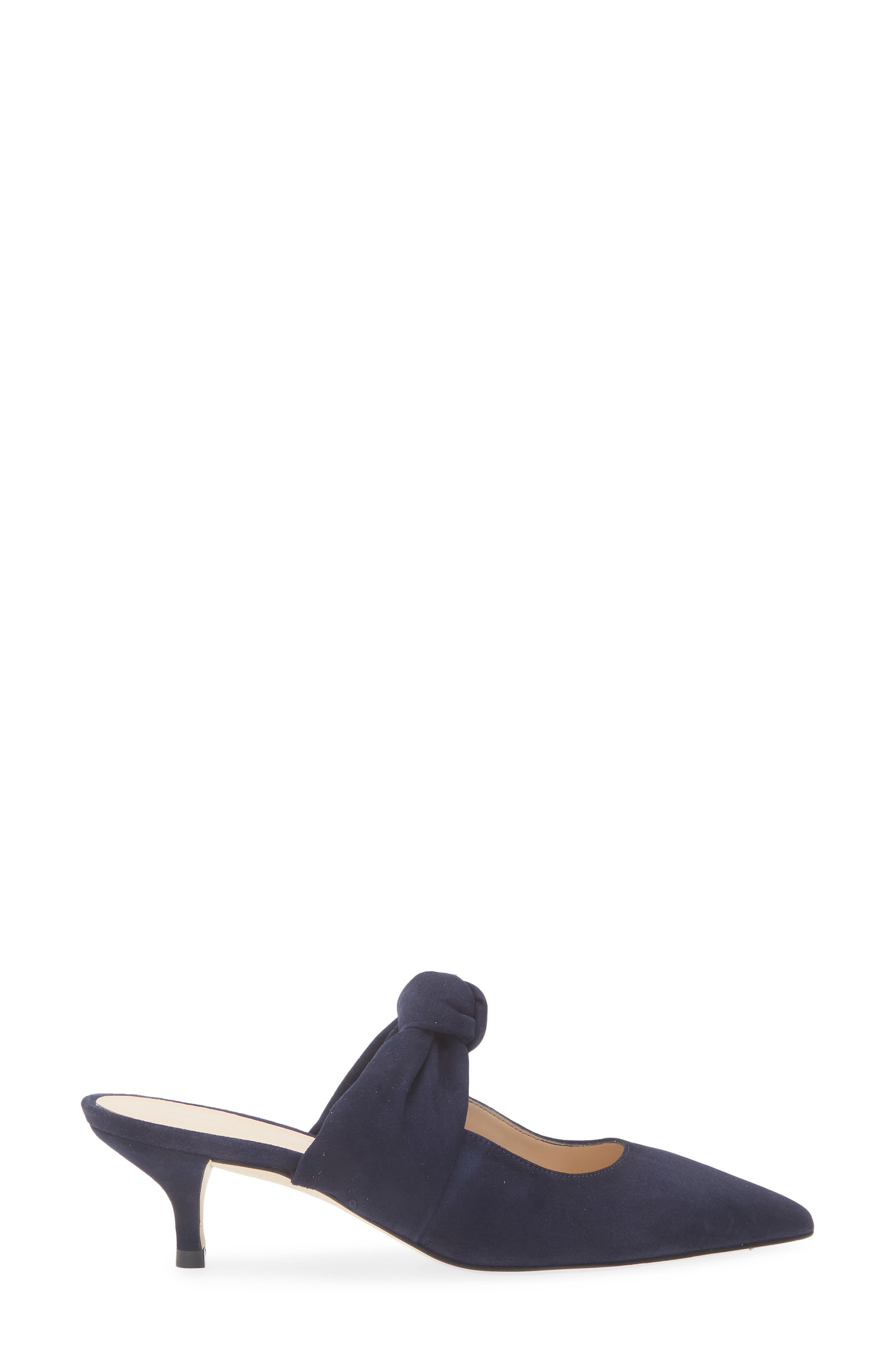 Solange 50 Kitten Heel Mule, Alternate, color, NICE BLUE