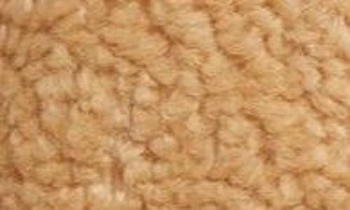 Thom Browne Button-up Shearling Jacket In Camel