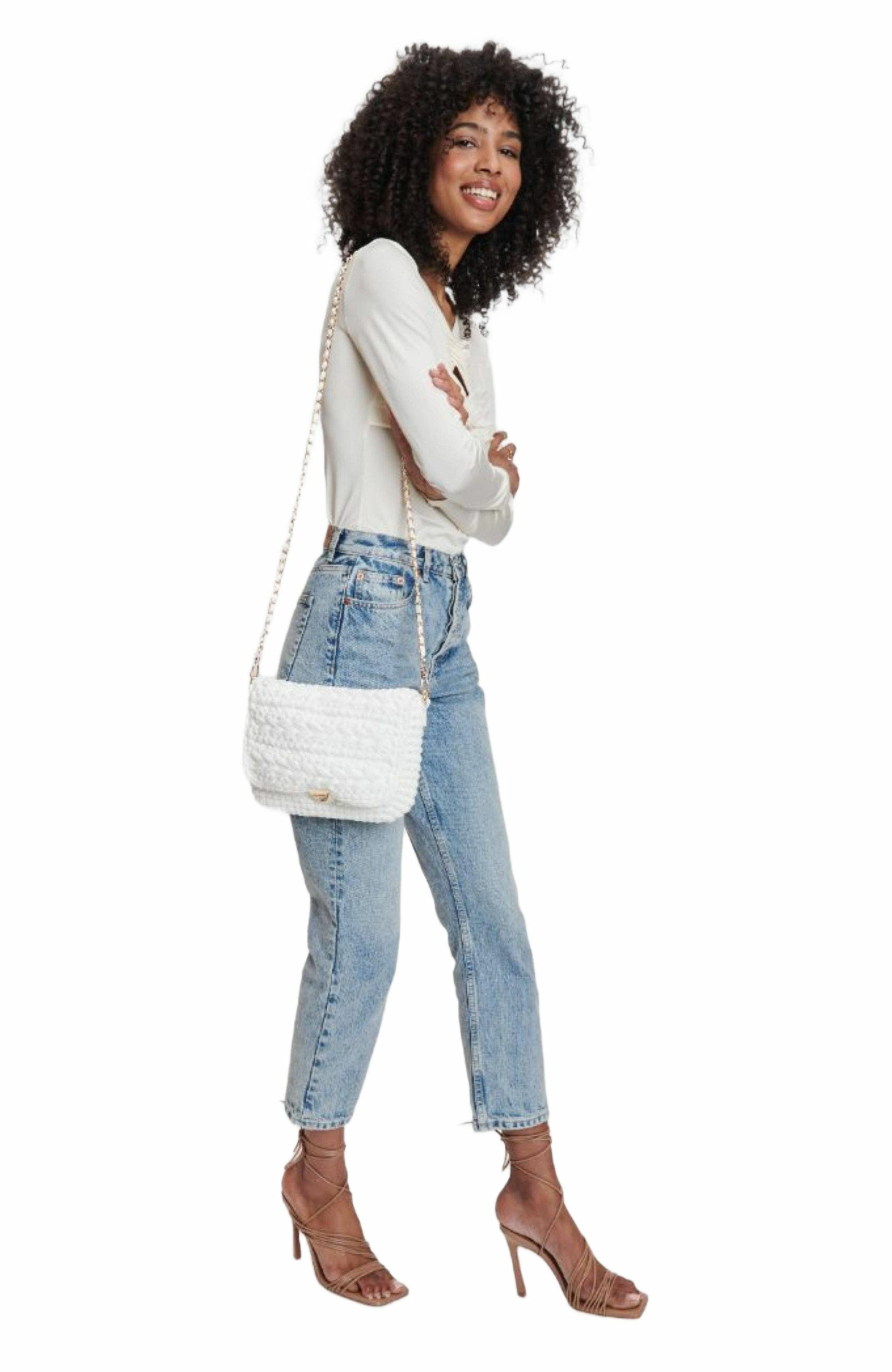 MODA LUXE Annalise Crossbody, Alternate, color, Cream