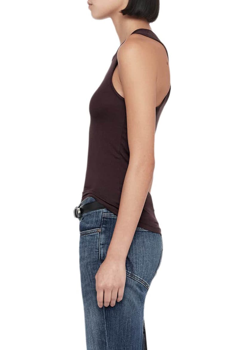 Teresa Modal Blend Tank, Alternate, color, AUBERGINE RED