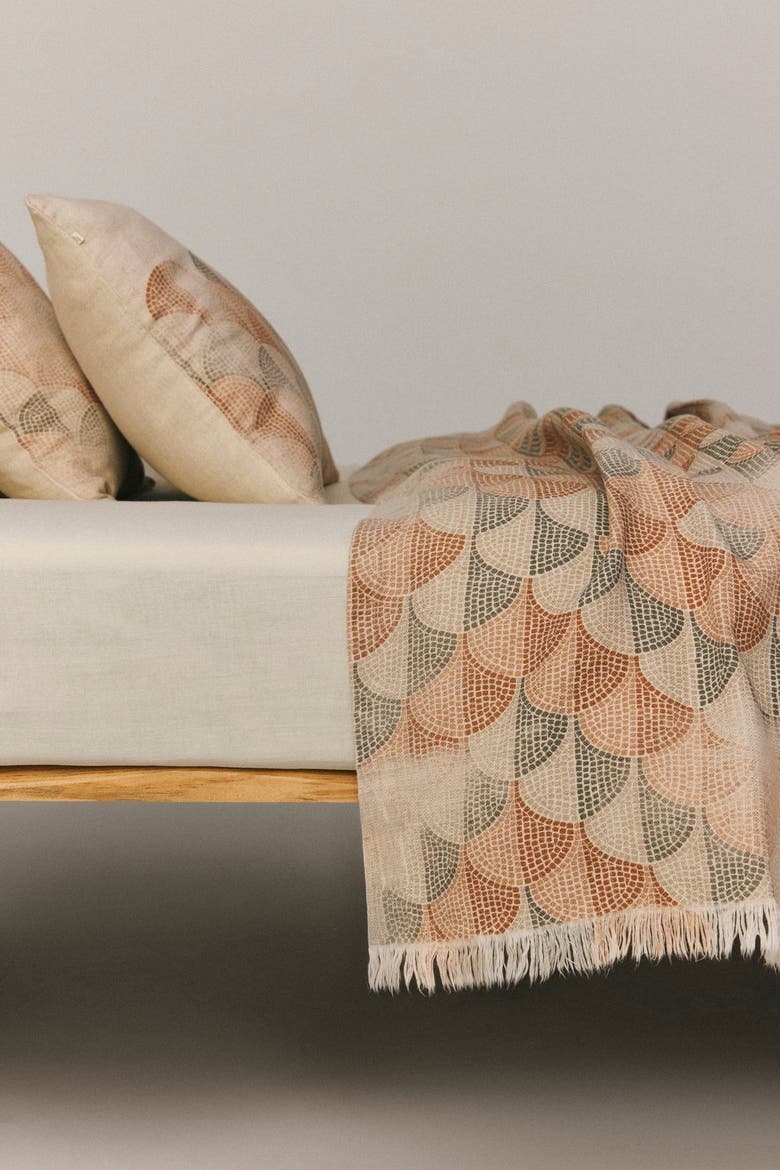 Tripolia Throw, Alternate, color, Beige
