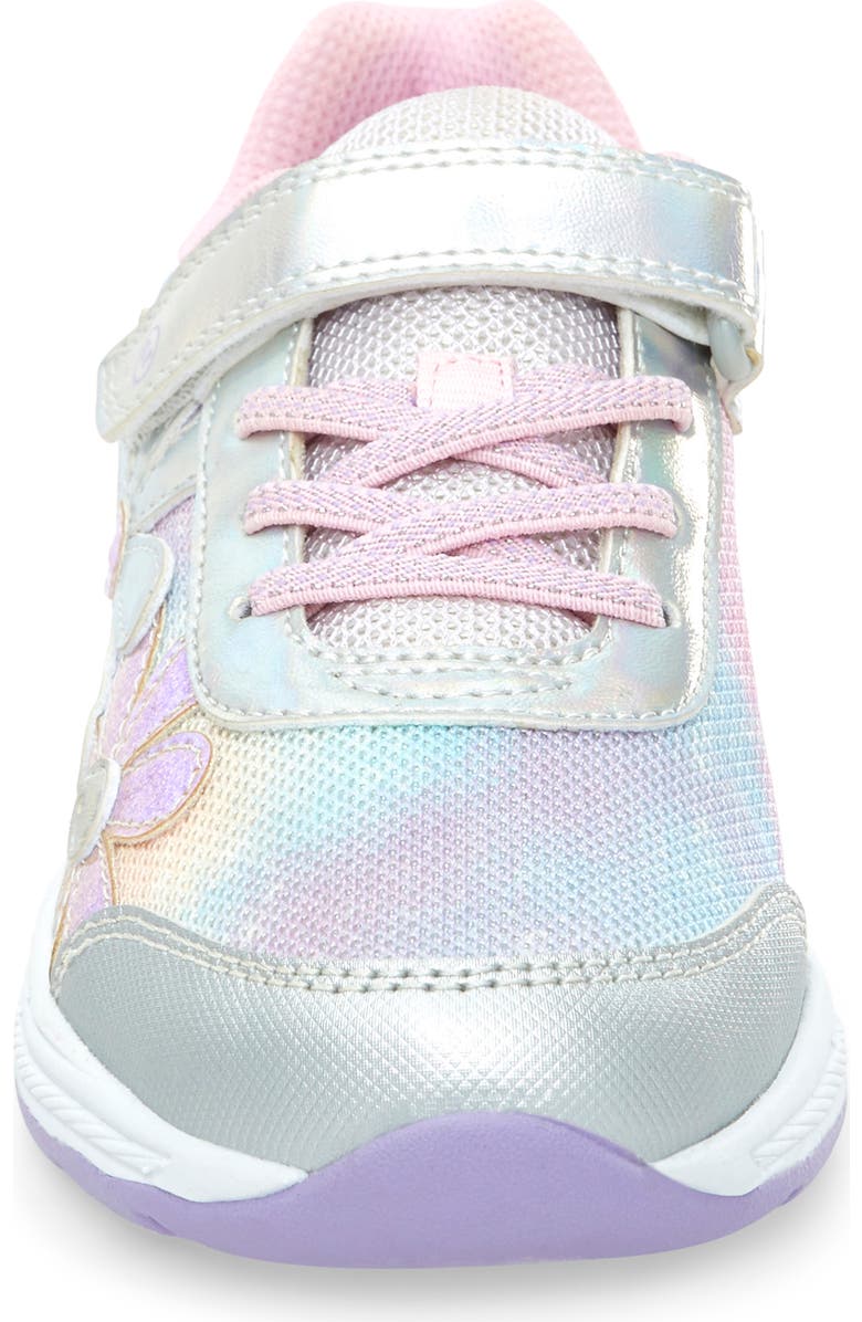 Stride Rite Lighted Glimmer Sneaker, Alternate, color, Iridescent