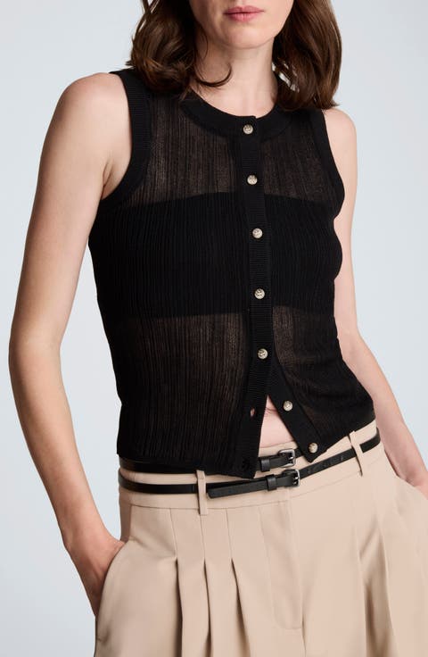 Rib Knit Vest