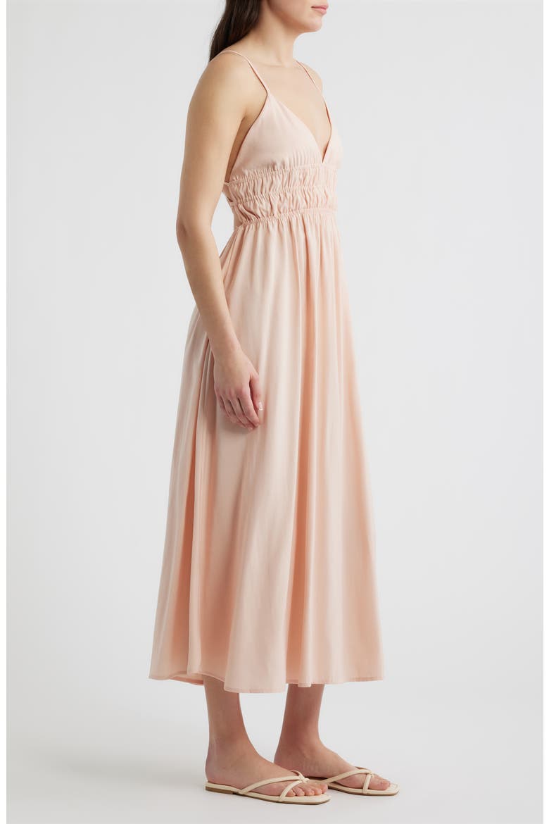 Leros Strappy Maxi Dress, Alternate, color, PINK