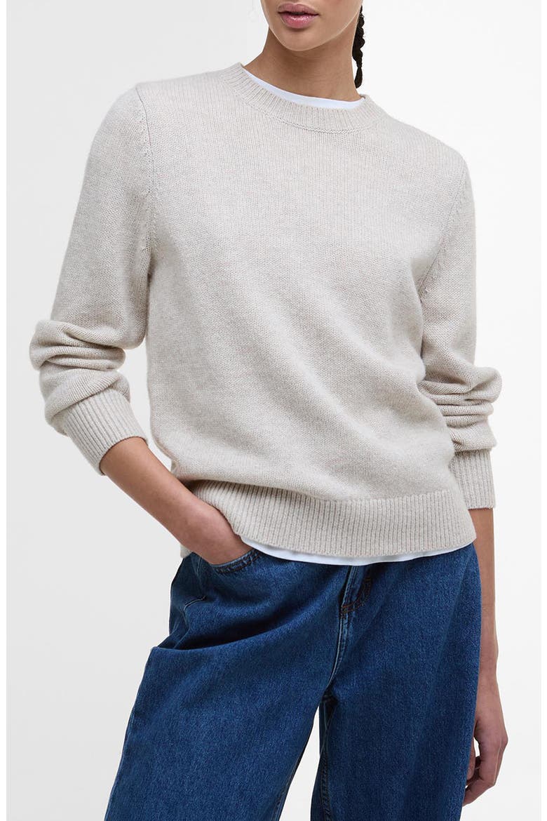 Woodhouse Wool & Cashmere Crewneck Sweater, Main, color, OATMEAL