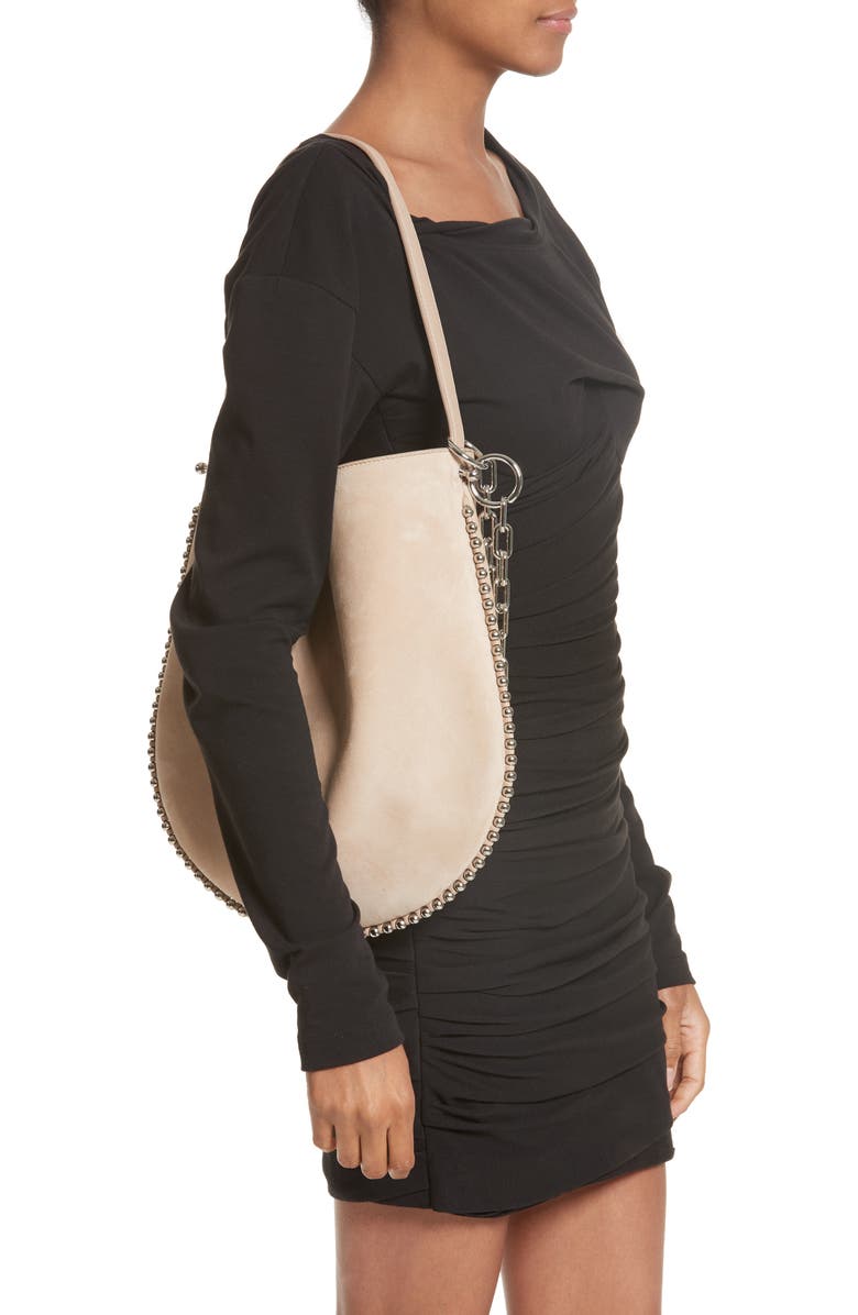 Alexander Wang Roxy Suede Hobo, Alternate, color,