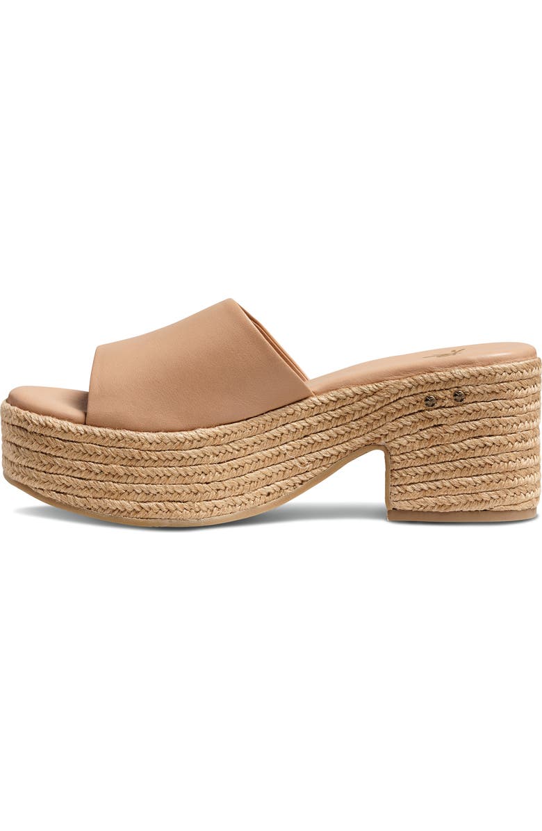 Beek Prinia Espadrille Platform Sandal, Alternate, color, Beach