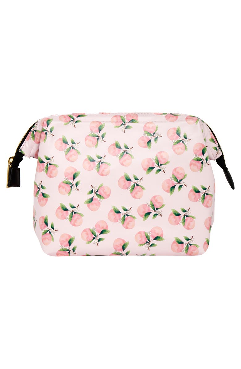 Skinnydip Peach Tree Wash Bag, Alternate, color, 