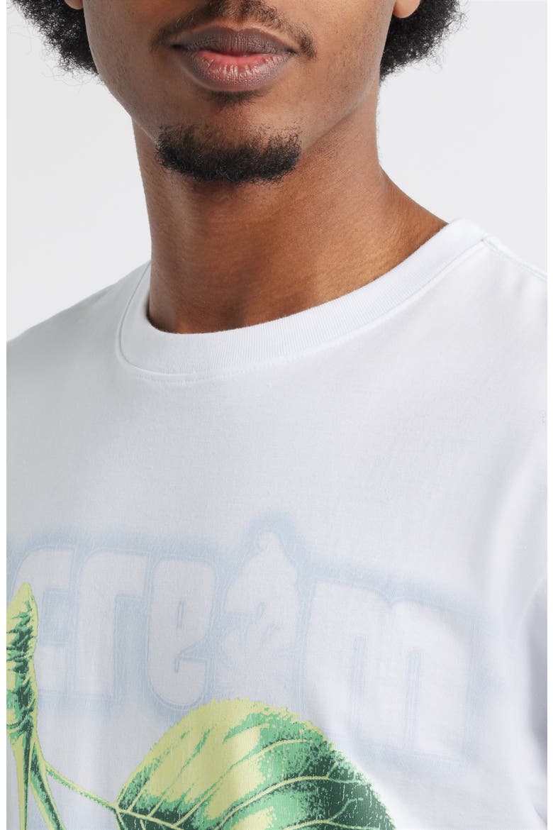 Cherries Cotton Graphic T-Shirt, Alternate, color, WHITE