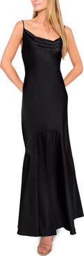 Ted Baker Myla Cowl Neck Satin Maxi Dress