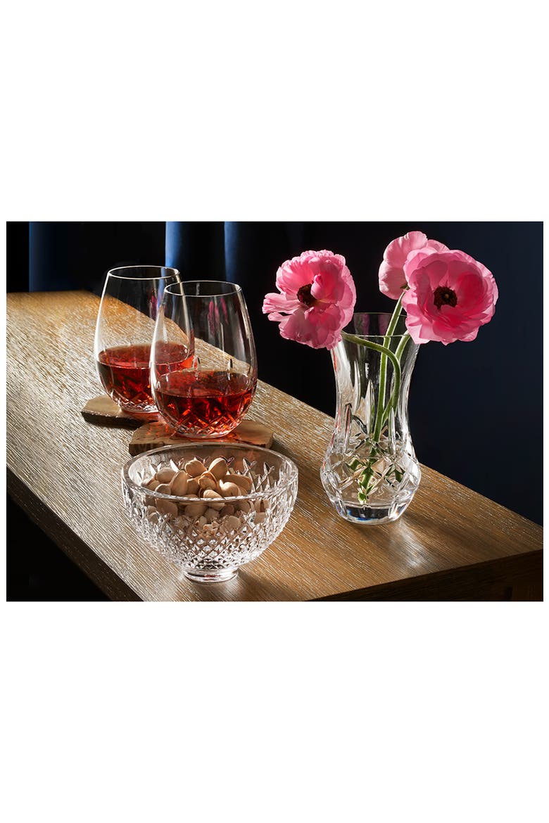 Giftology Lismore Crystal Bon Bon Vase, Alternate, color, CLEAR