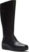 FitFlop Flowform Leather Knee High Boot
