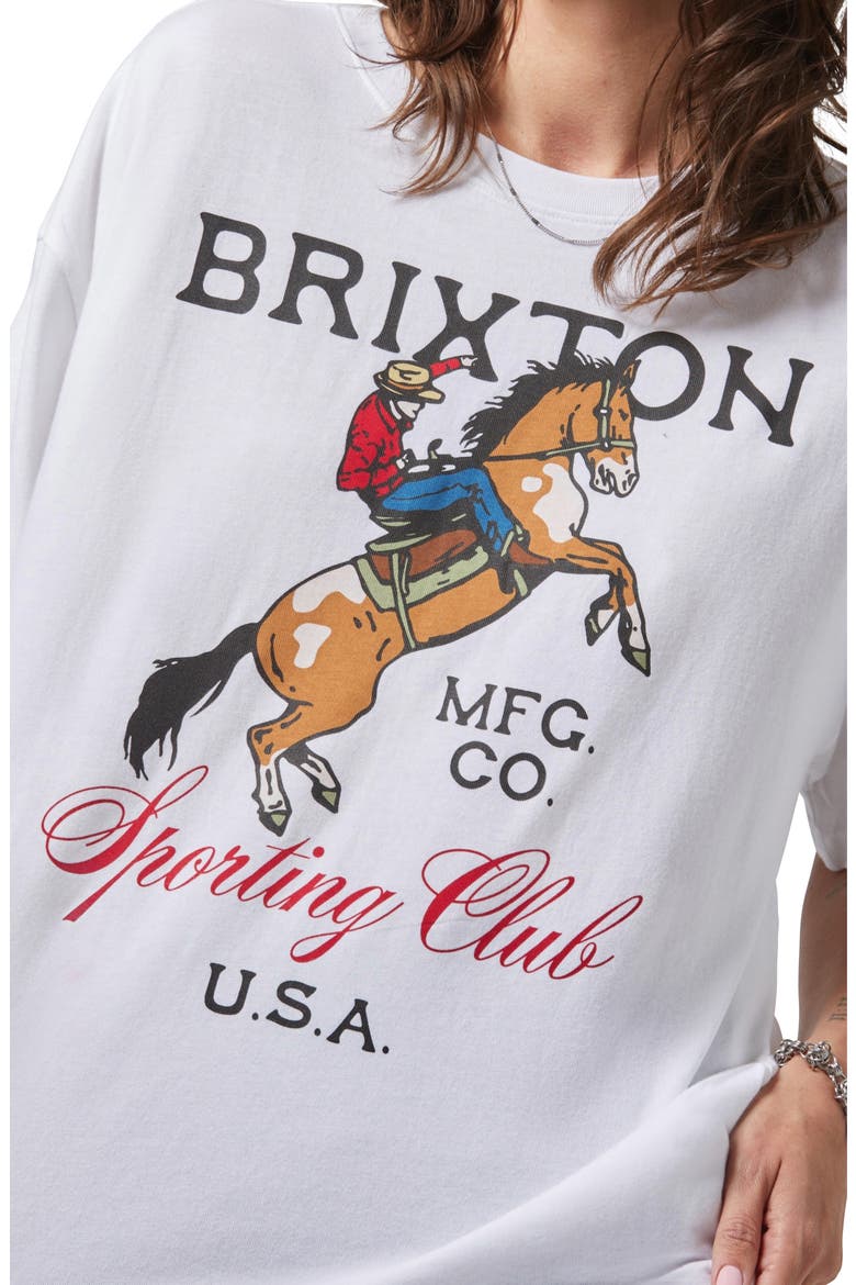 Sporting Club Cotton Graphic T-Shirt, Alternate, color, WHITE