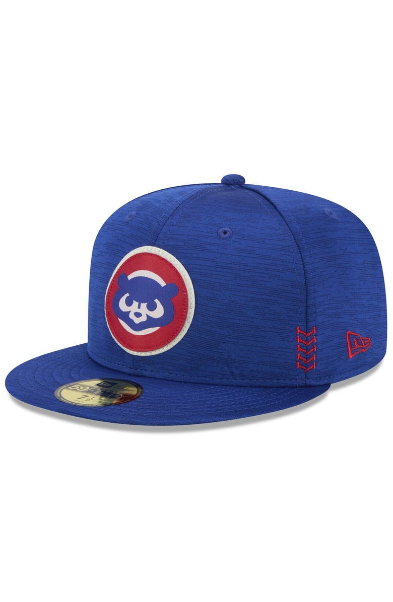 New Era Men's New Era Royal Chicago Cubs 2024 Clubhouse 59FIFTY Fitted Hat, Main, color, Royal