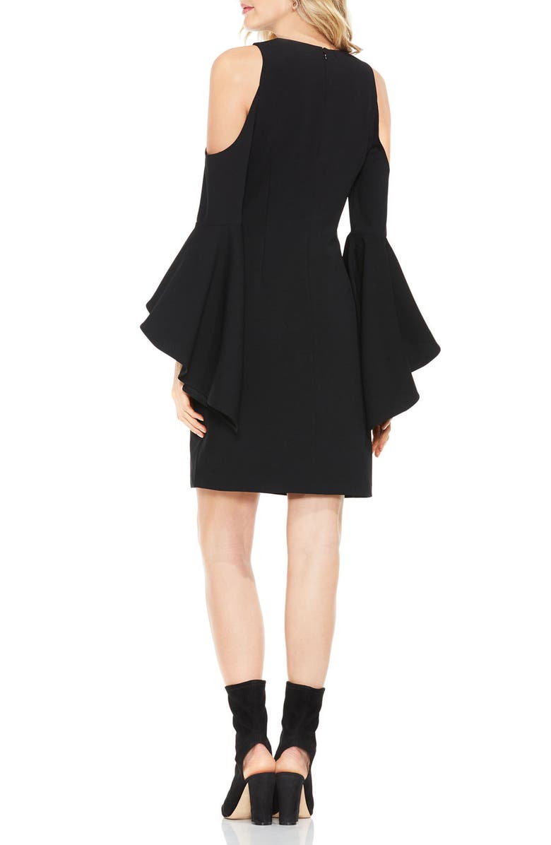 Vince Camuto Cold Shoulder Shift Dress, Alternate, color,