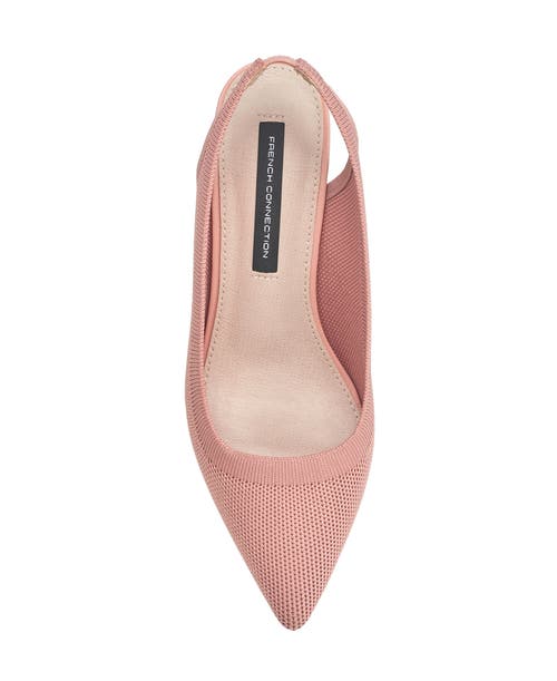 French Connection Viva Slingback Heel In Pink
