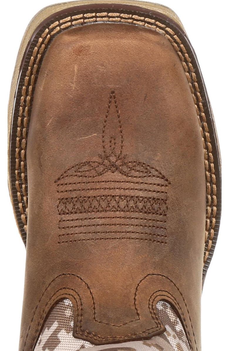 DURANGO Lil' Big Kids Desert Camo Western Boot, Alternate, color,