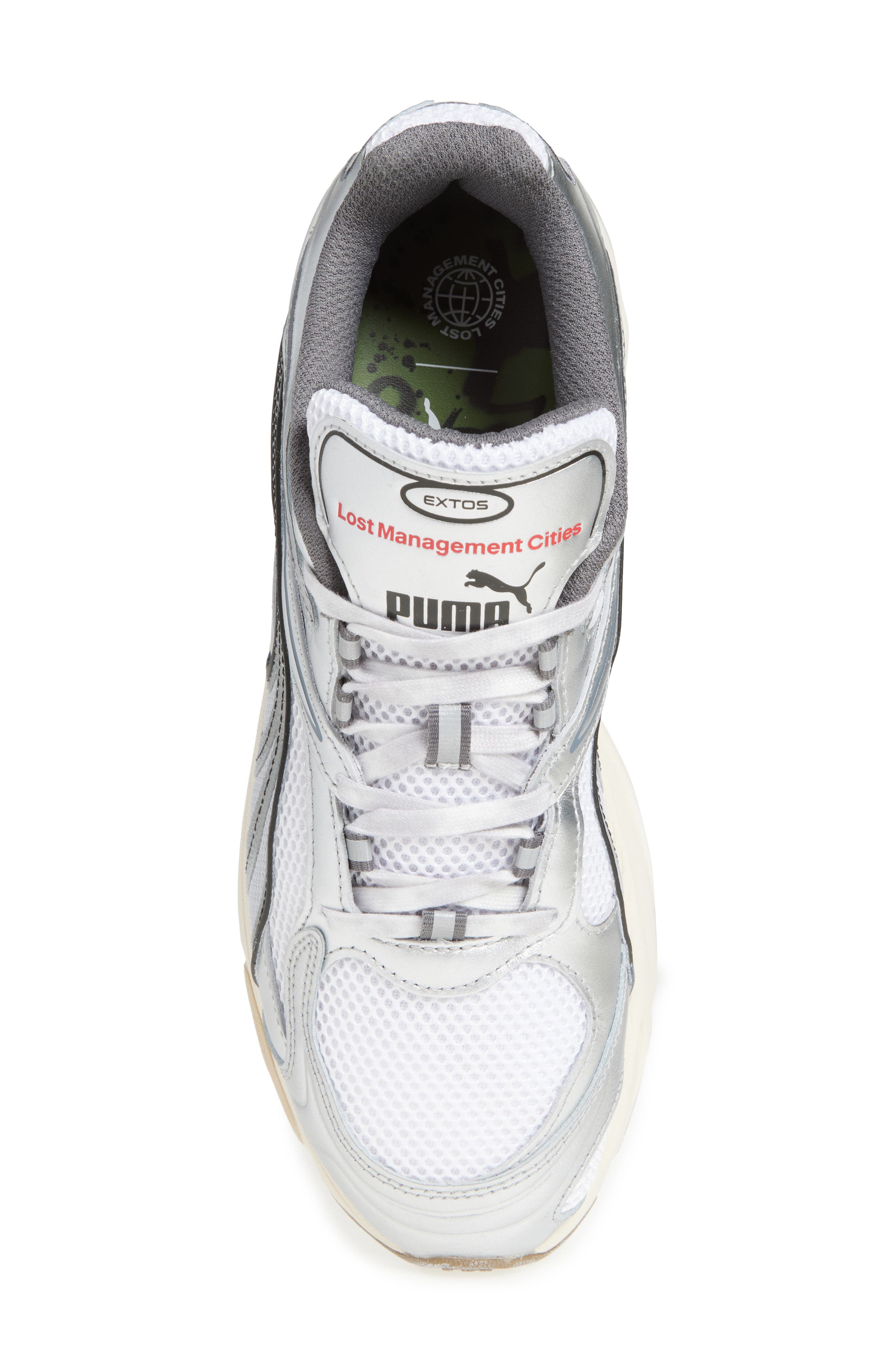 x LMC Extos Sneaker, Alternate, color, WARM WHITE-CAST IRON