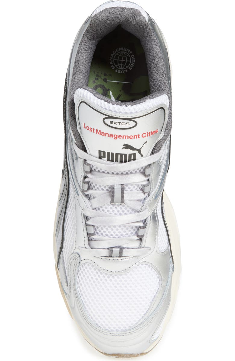 PUMA x LMC Extos Sneaker, Alternate, color, Warm White-Cast Iron