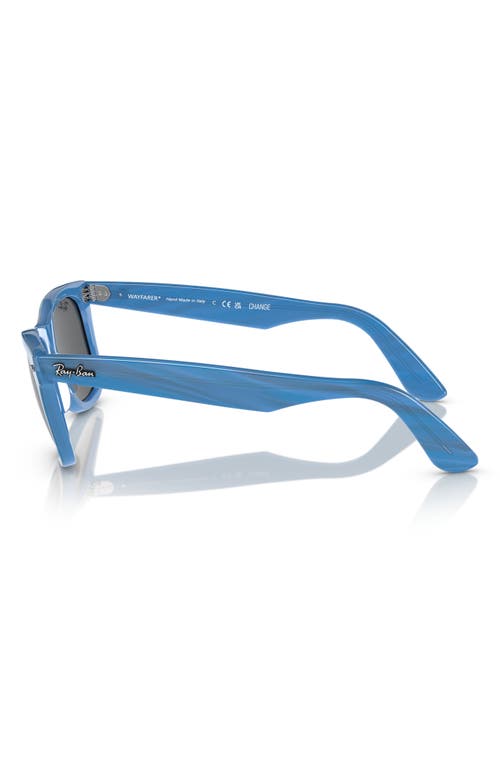 Ray Ban Ray-ban 52mm Square Sunglasses In Blue