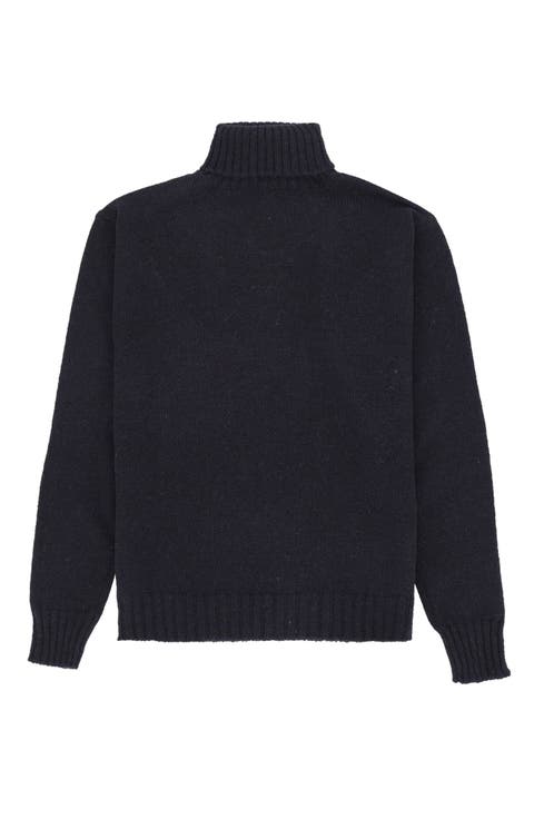 Wool Turtleneck Sweater