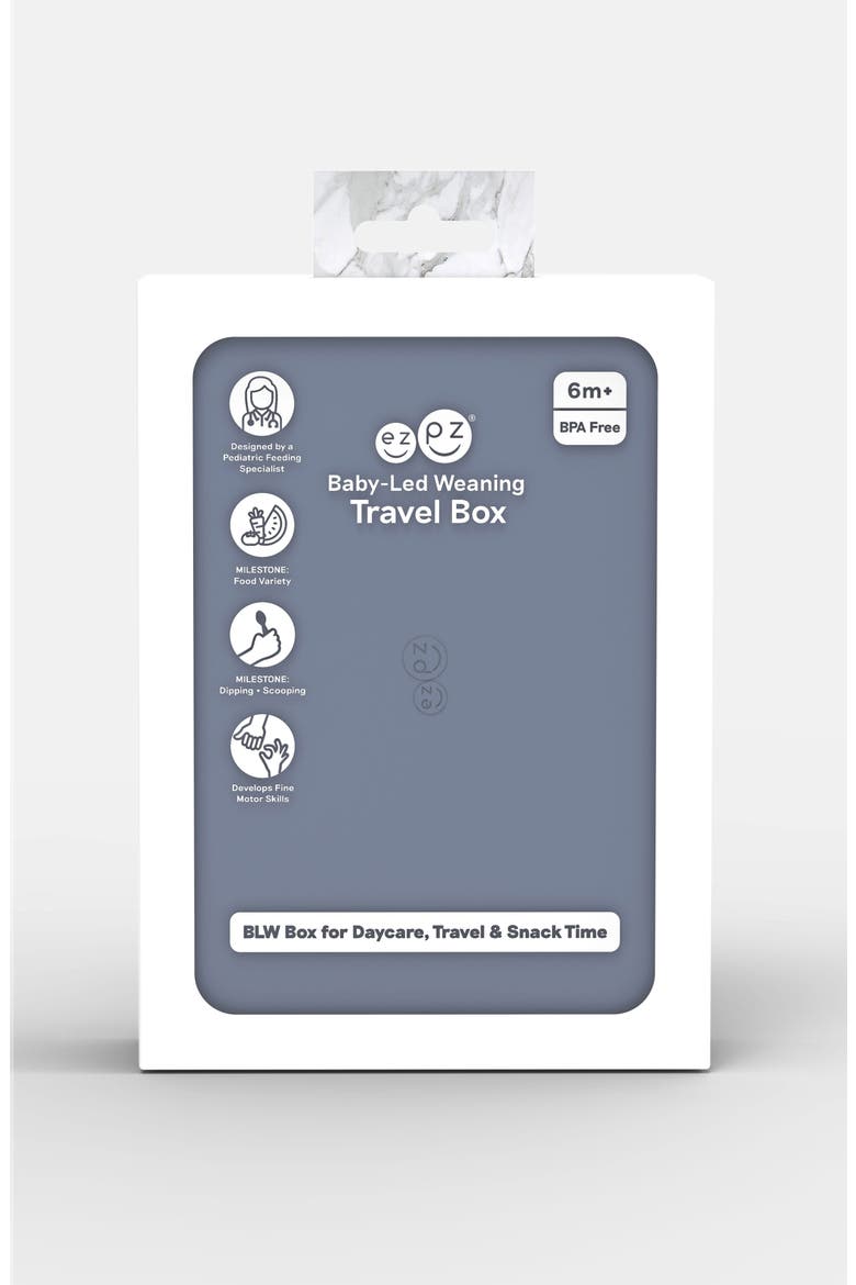 Baby-Led Weaning Travel Box, Alternate, color, INDIGO