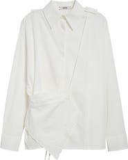 Siedrés Arbena Button-Up Shirt with Removable Crossbody Pouch