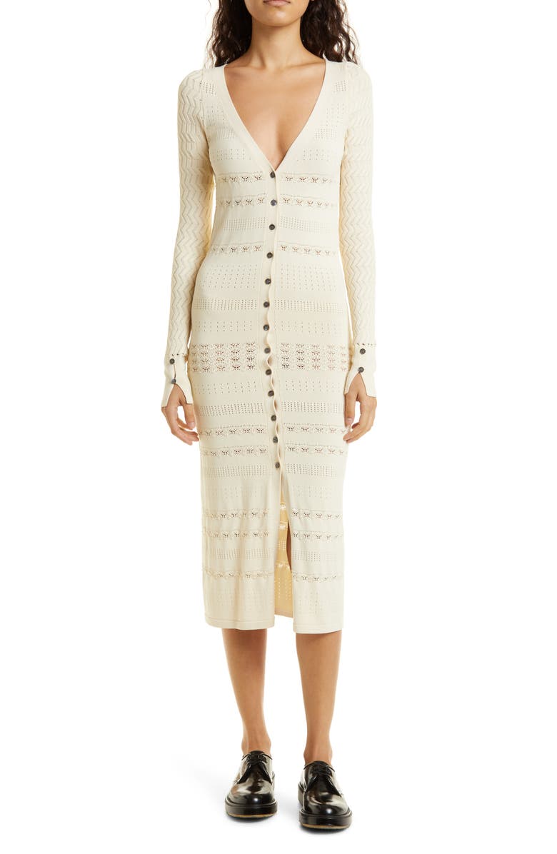 Cinq à Sept Brinley Cardigan, Main, color, Alabaster