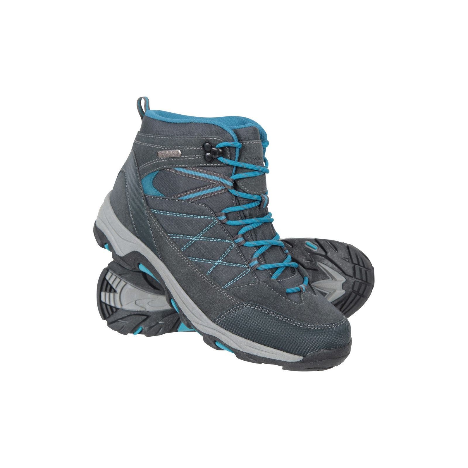Rapid Suede Waterproof Walking Boots, Alternate, color, Gray