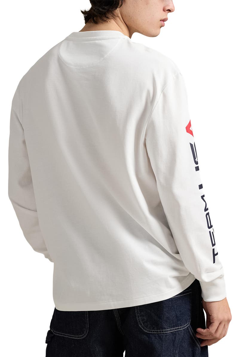 Polo Ralph Lauren Team USA Jersey Graphic T-Shirt, Alternate, color, White