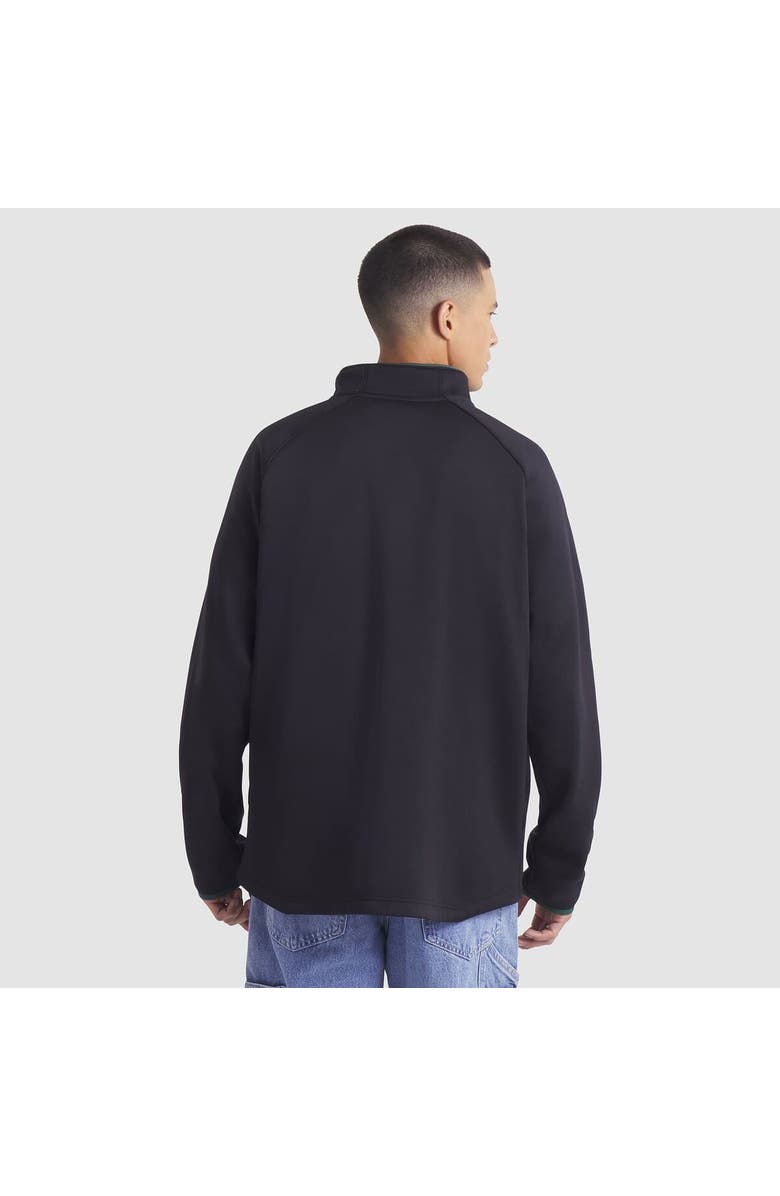 FANATICS Men
s Fanatics Black Minnesota Wild Authentic Pro Rink Raglan Quarter-Zip Pullover, Alternate, color, Black