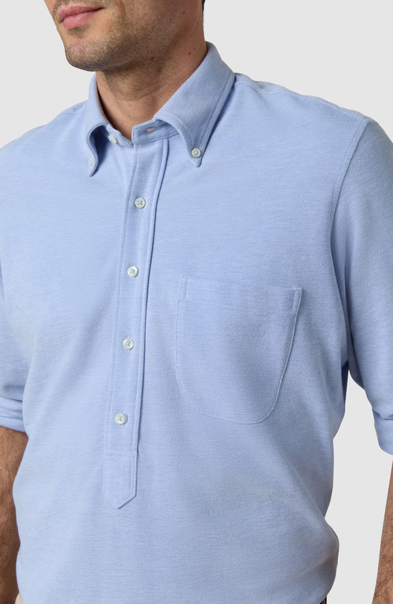 Sid Mashburn Long Sleeve Button-Down Polo, Alternate, color, 