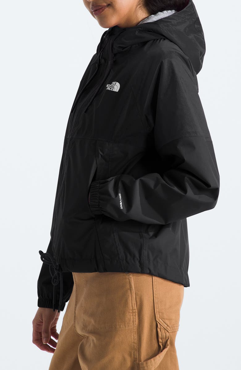 The North Face Antora Waterproof Rain Hoodie, Alternate, color, Tnf Black-Npf