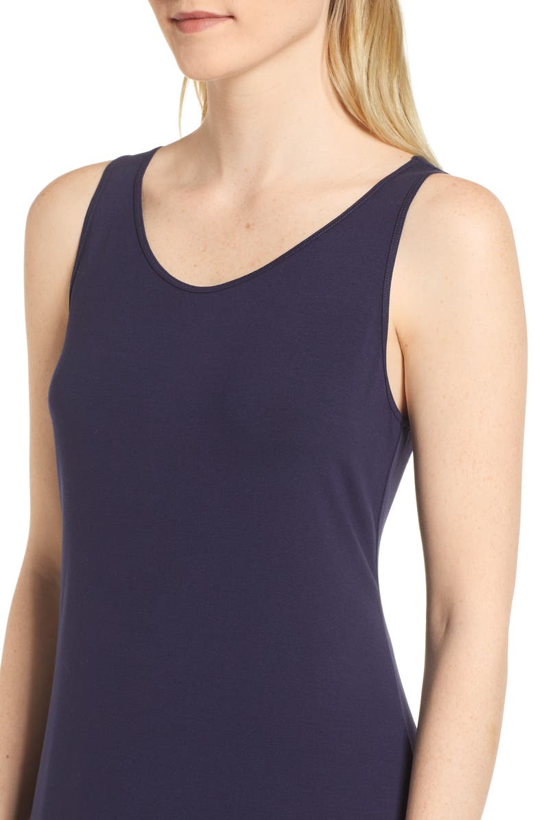 Eileen Fisher Midi Tank Dress, Alternate, color, 