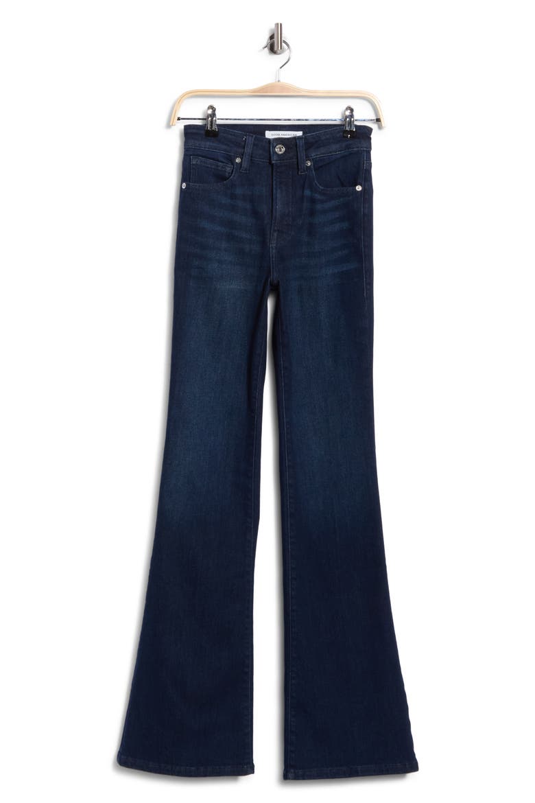 Good Legs High Waist Flare Jeans, Main, color, FAINT