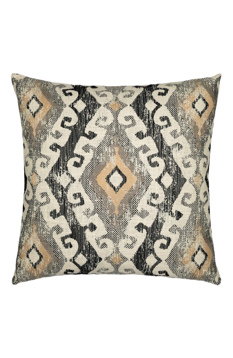 Elaine Smith Evolution Honey Jacquard Indoor 
Outdoor Woven Accent Pillow, Main, color, Honey