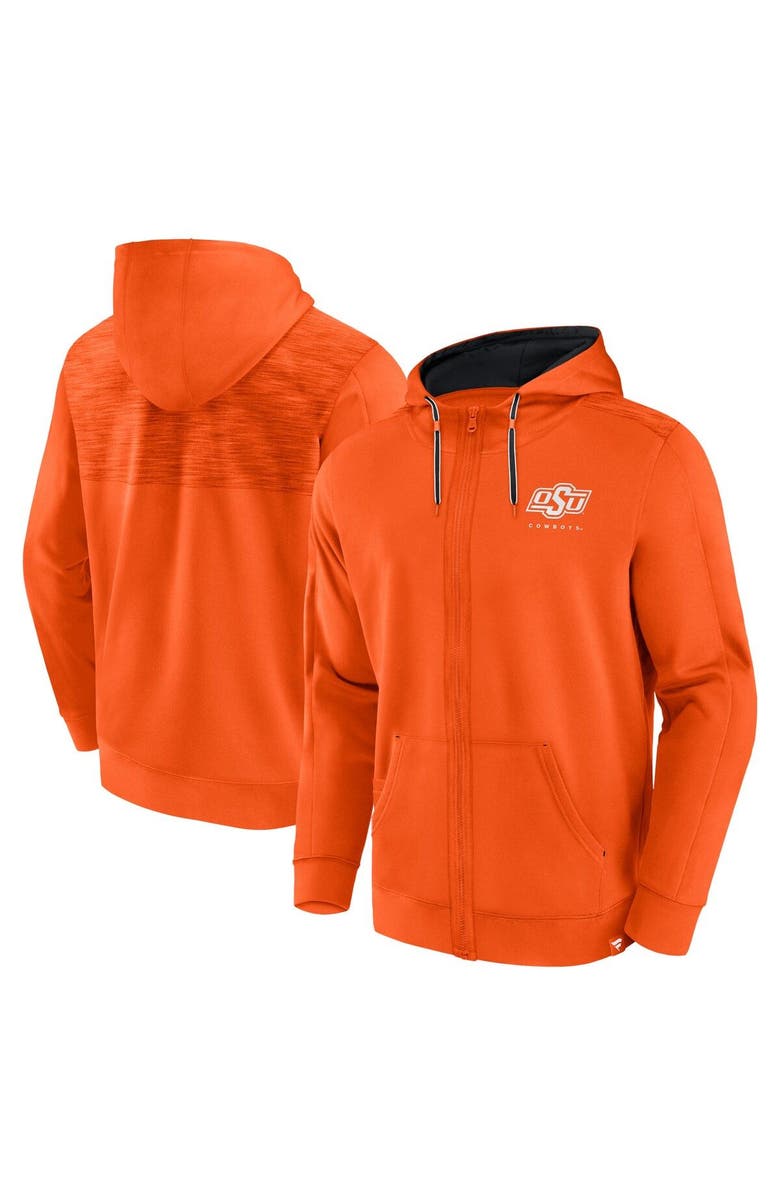 FANATICS Men's Fanatics Branded Orange Oklahoma State Cowboys Power Index Full-Zip Hoodie, Main, color, Orange