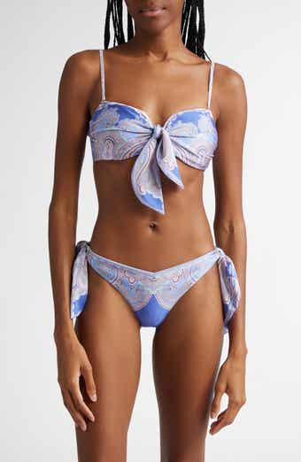 Burberry Cobb Vintage Check Two-Piece Swimsuit | Nordstrom Burberry Cobb Vintage Check Two-Piece Swimsuit | Nordstrom