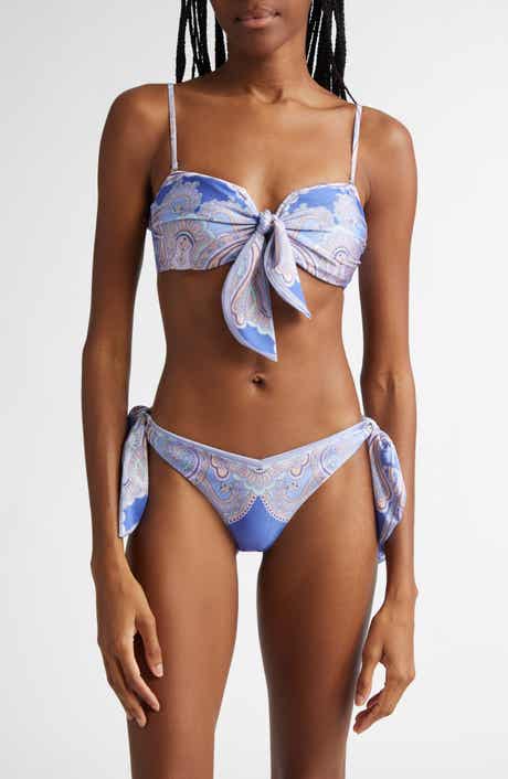 Zimmermann Maxine Tie Detail Two-Piece Swimsuit