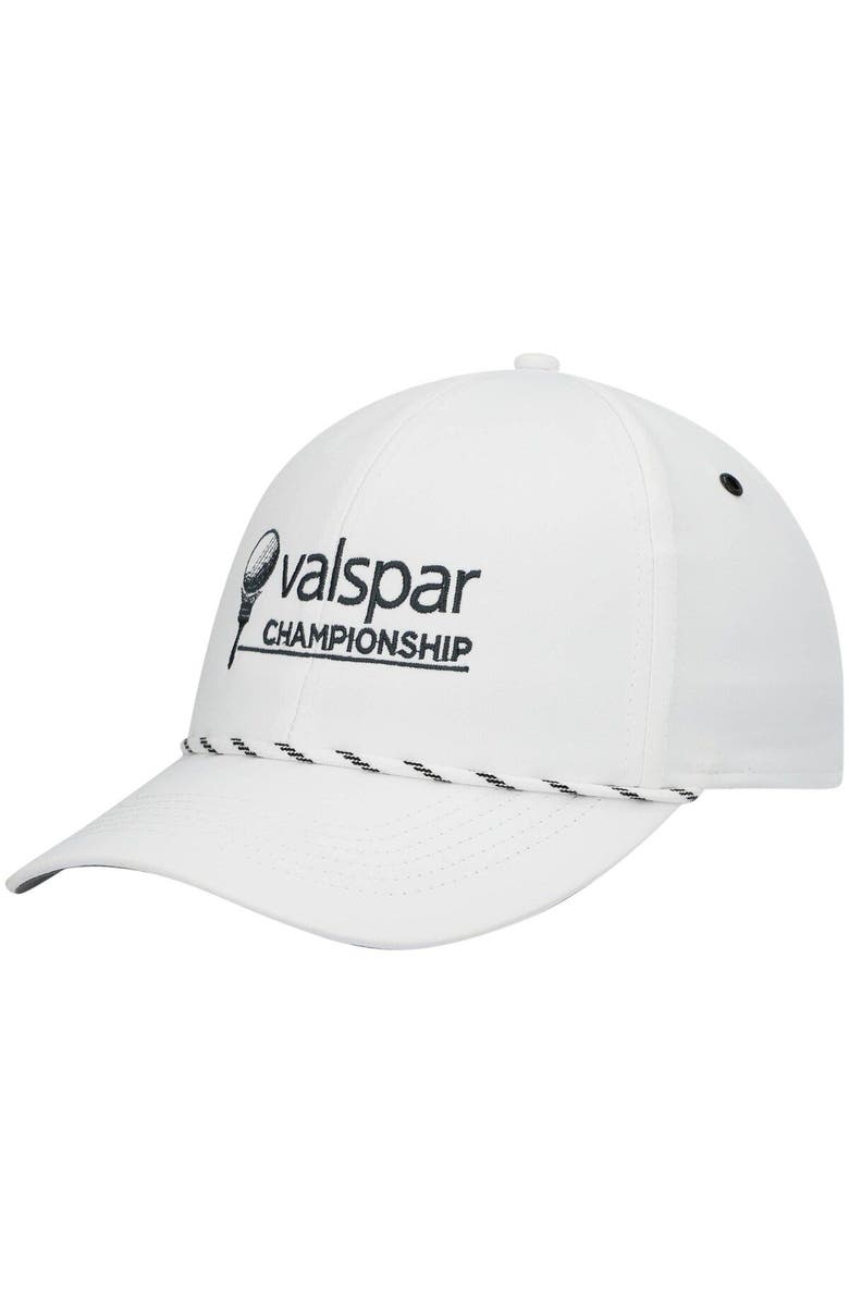 IMPERIAL Men's Imperial White Valspar Championship Habanero Rope Performance Adjustable Hat, Main, color, 