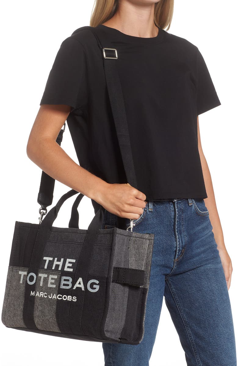 Marc Jacobs The Denim Medium Tote Bag, Alternate, color,