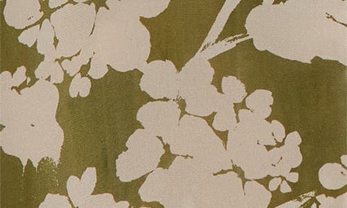 VICTORIA BECKHAM VICTORIA BECKHAM FLORAL PRINT SILK PAJAMA SHIRT