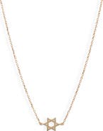 Anzie Love Letter Star of David Magen David Adom Necklace