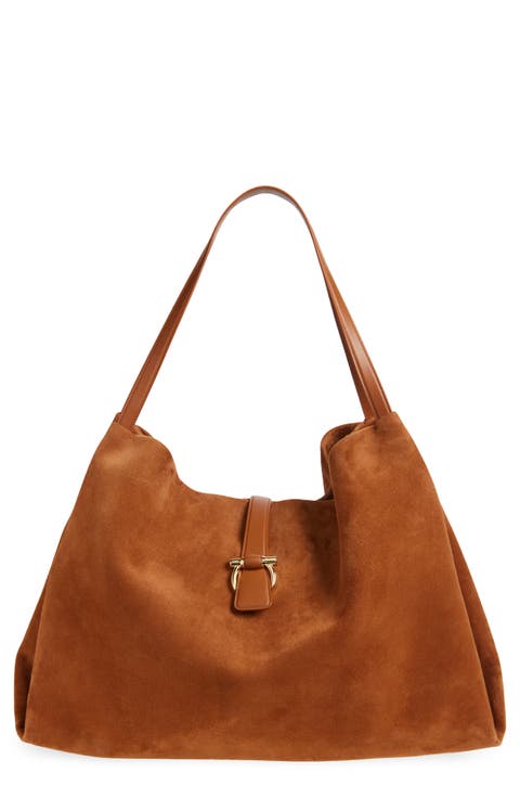Large Lily Suede Tote